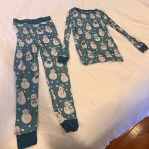 Little Sleepies Pajamas 2 piece snowman